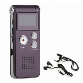 8GB 13Hr Digital Audio/Sound/Voice Recorder Rechargeable Dictaphone MP3 Player