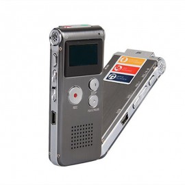 8GB 13Hr Digital Audio/Sound/Voice Recorder Rechargeable Dictaphone MP3 Player