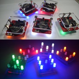 Geekcreit® DIY Shaking LED Dice Kit With Small Vibration Motor