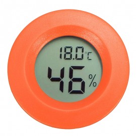 Mini Digital LCD Temperature Humidity Meter Thermometer Hygrometer Round