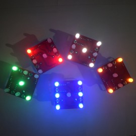 Geekcreit® DIY Shaking LED Dice Kit With Small Vibration Motor