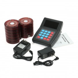 DC 12V Speed Wireless Restaurant Coaster Pagers Guest Calling Paging Queuing System