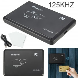 USB Interface 125Khz RFID Contactless Proximity Sensor ID Card Reader