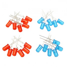 DIY Double Color Flashing Lights Kit Electronic Production NE555+CD4017 Practice Learning Kit