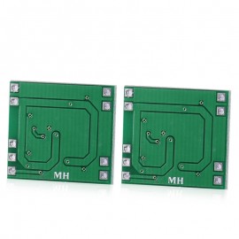 2 PCS LandaTianrui LDTR-WG0127 DC 5V D-level Mini Digital Amplifier Board (Green)