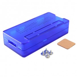 LandaTianrui LDTR-PJ012 ABS Protective Case with Heat Sink for Raspberry Pi Zero W / Zero (Blue)