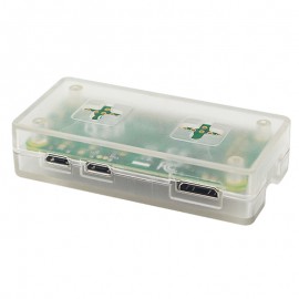 LandaTianrui LDTR-PJ012 ABS Protective Case with Heat Sink for Raspberry Pi Zero W / Zero (Transparent)