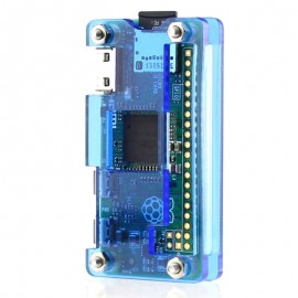 LandaTianrui LDTR-PJ013 ABS Protective Case with Heat Sink for Raspberry Pi Zero W (Blue)