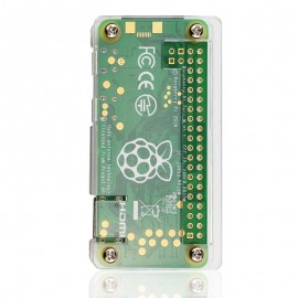 LandaTianrui LDTR-PJ013 ABS Protective Case with Heat Sink for Raspberry Pi Zero W (Transparent)