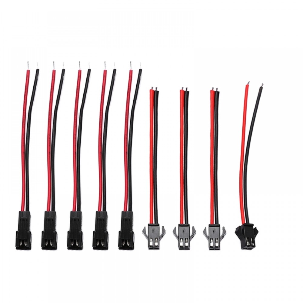 5 Pair LDTR-YJ031 Modified Adapter / Jumper Female & amp Male Cables for R/C Car / Helicopter Model