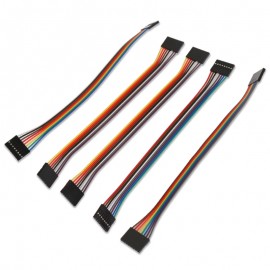 5 PCS 21cm LDTR – YJ012 8 Pin Jumper Cable Female to Female Dupont Wire for Arduino