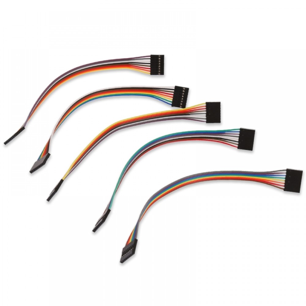 5 PCS 21cm LDTR – YJ012 8 Pin Jumper Cable Female to Female Dupont Wire for Arduino