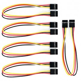 5 PCS 4 Pin Jumper Cable Female to Female Dupont Wire for Arduino