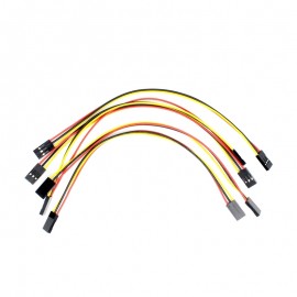 5 PCS 3 Pin Jumper Cable Female to Female Dupont Wire for Arduino