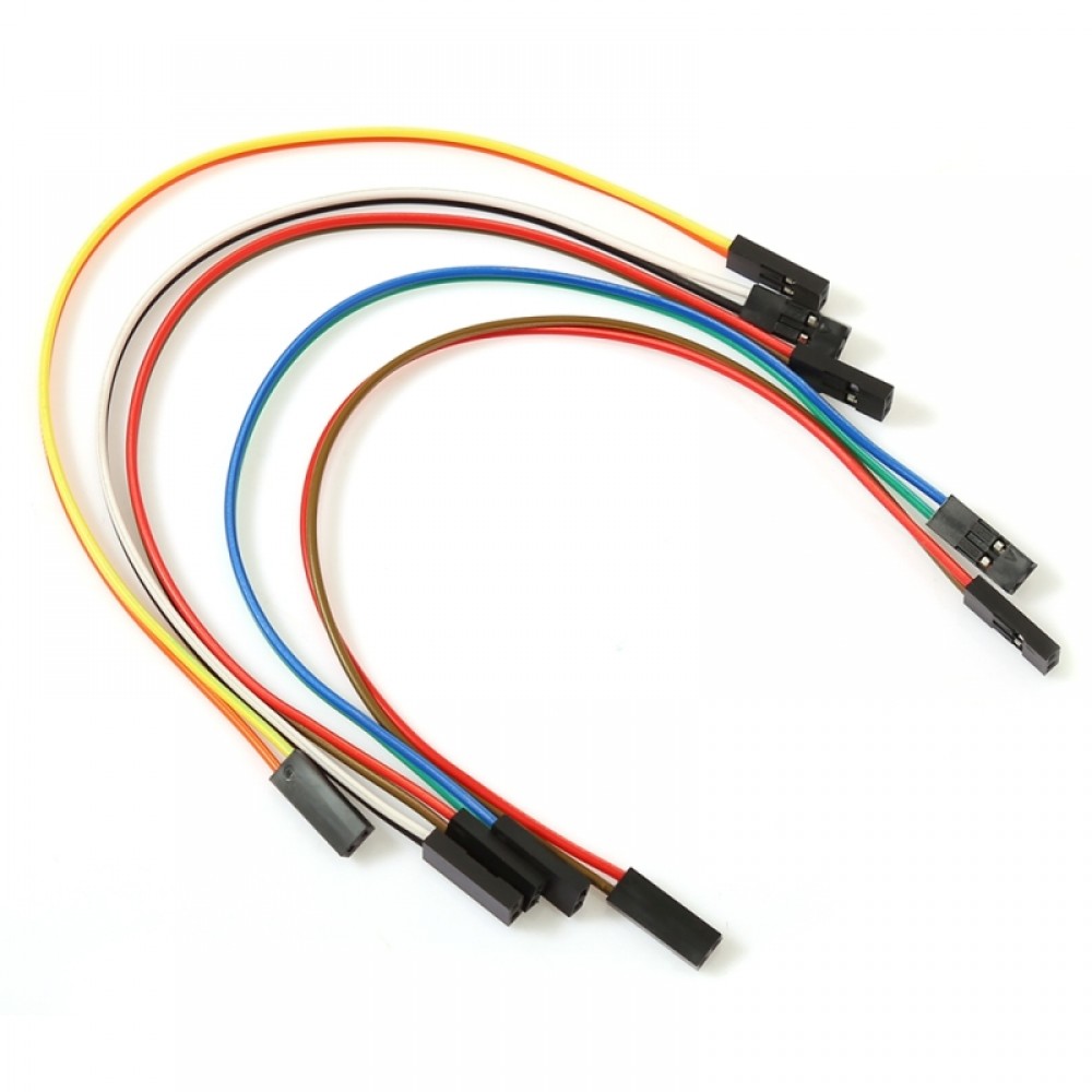 5 PCS 2 Pin Jumper Cable Female to Female Dupont Wire for Arduino