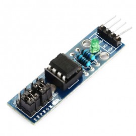 DIY I2C Interface EEPROM Memory Module with AT24C02 Chip / LED Indicator – Blue