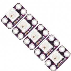 5 PCS LDTR – LB0001 WS2812B RGB LED Light Module – Purple