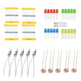 TB – 0006 Sensor Module Set for DIY Project (TB – 0006 Transducer + Resistor + LED + Switch + Nixie Tube)