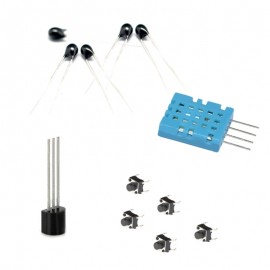 TB – 0006 Sensor Module Set for DIY Project (TB – 0006 Transducer + Resistor + LED + Switch + Nixie Tube)