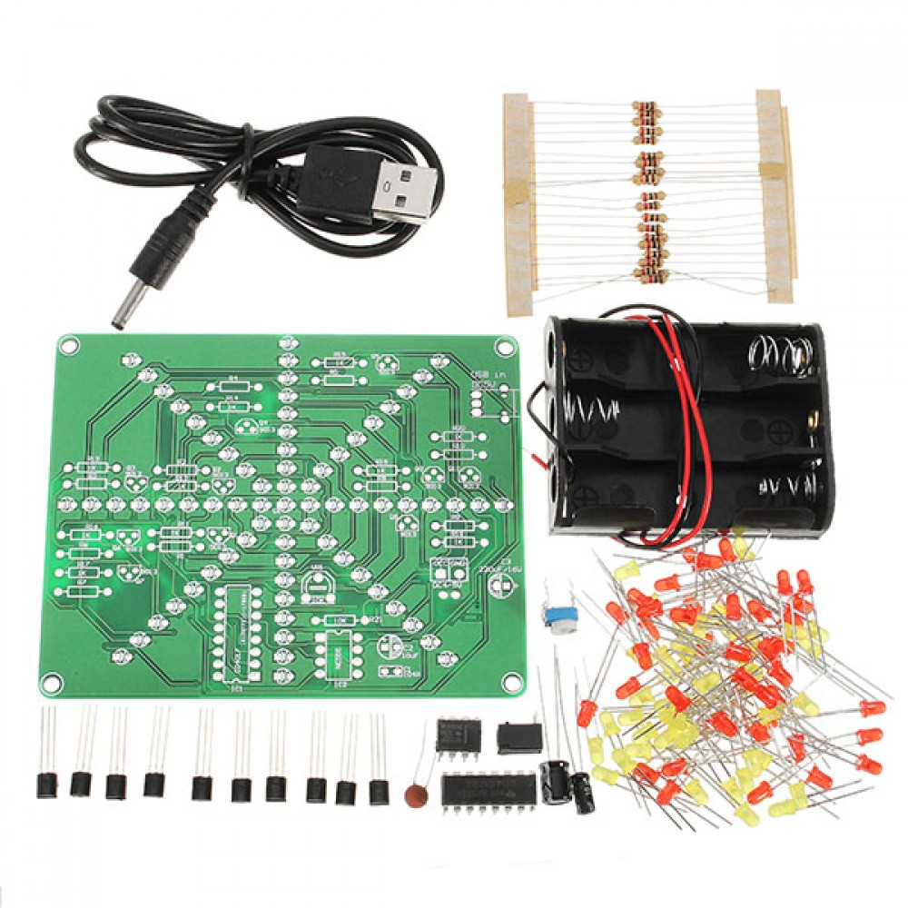 DIY LED Lamp Kit LED Flash Set Electronic Production Kit