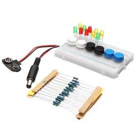 Basic Starter Kit UNO R3 Mini Breadboard LED Jumper Wire Button For Arduino With Box