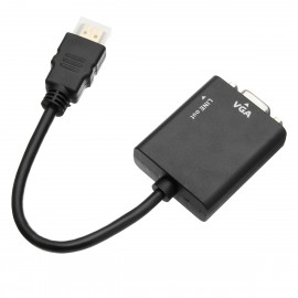 HDMI Male To VGA Female Video Adapter Cable Converter For Raspberry Pi 3/2B