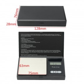 0.01g-500g Electronic Pocket Mini Digital LCD Gold Weighing Scale Gram